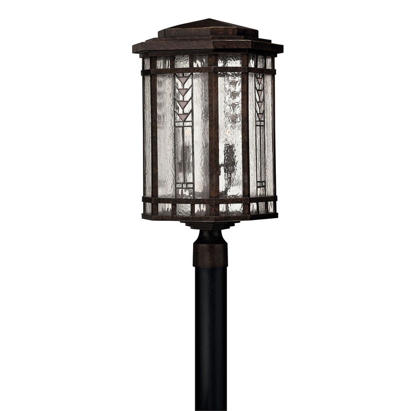 Tahoe Large Post or Pier Mount Lantern in Regency Bronze