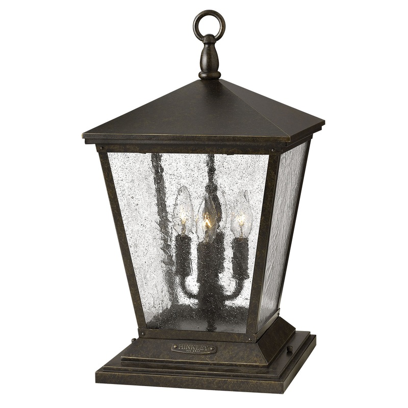 Trellis Large Pier Mount Lantern