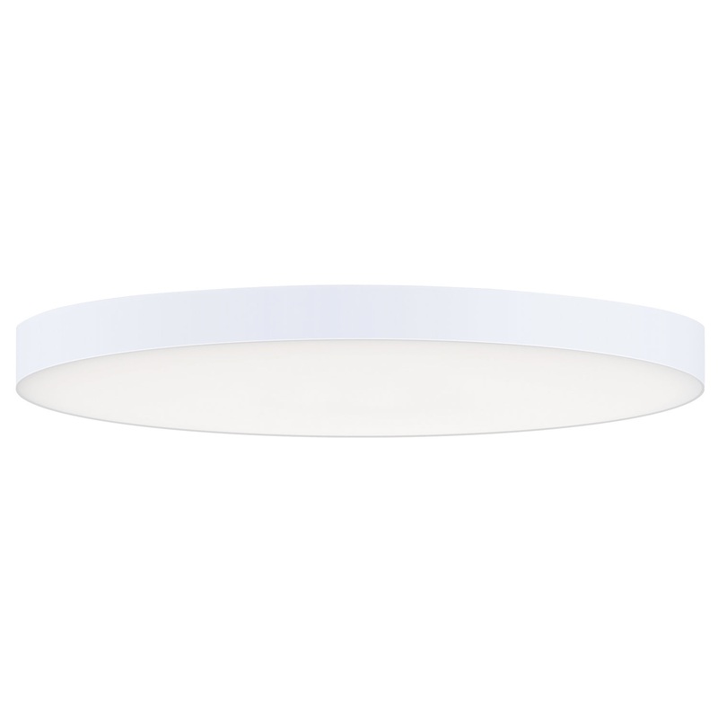 Trim 11" RD LED Flush Mount 3000K in White