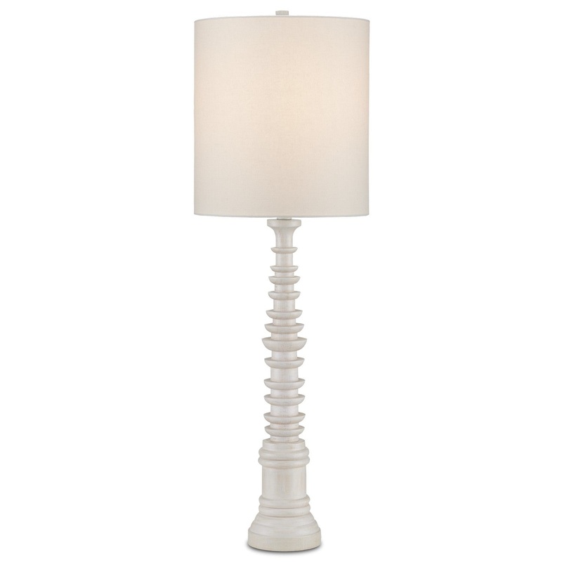Phyllis Morris 1-Light Table Lamp in Whitewash