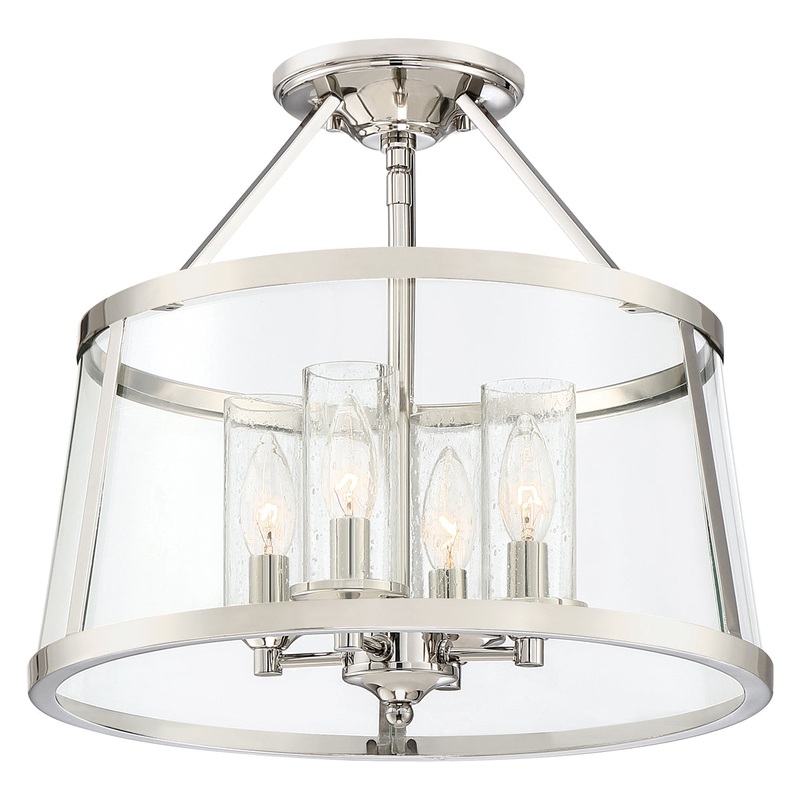 Barlow 4-Light Semi-Flush Mount