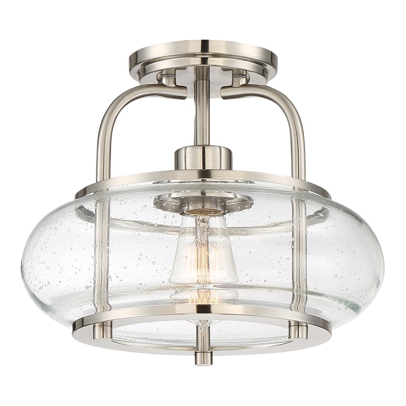 Trilogy 1-Light Semi-Flush Mount