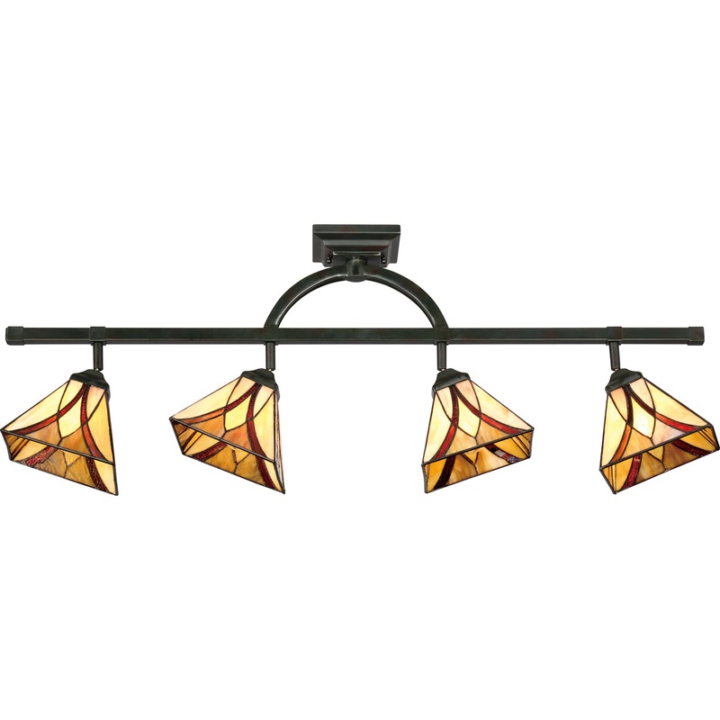 Asheville 4-Light Track Light in Valiant Bronze
