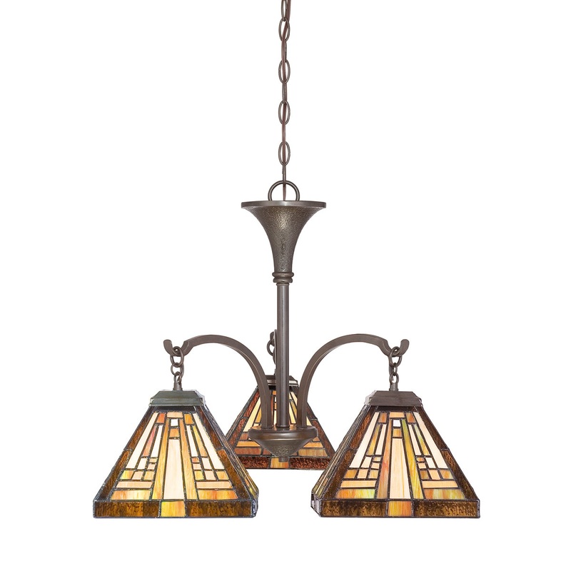 Stephen 3-Light Chandelier in Vintage Bronze