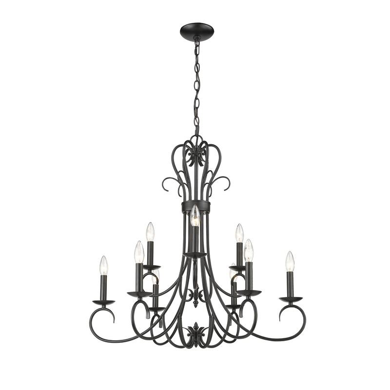 Homestead 2-Tier 9-Light Chandelier