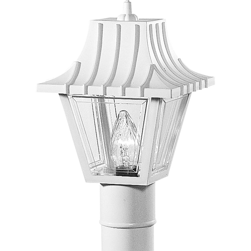 Mansard 1-Light Post Lantern