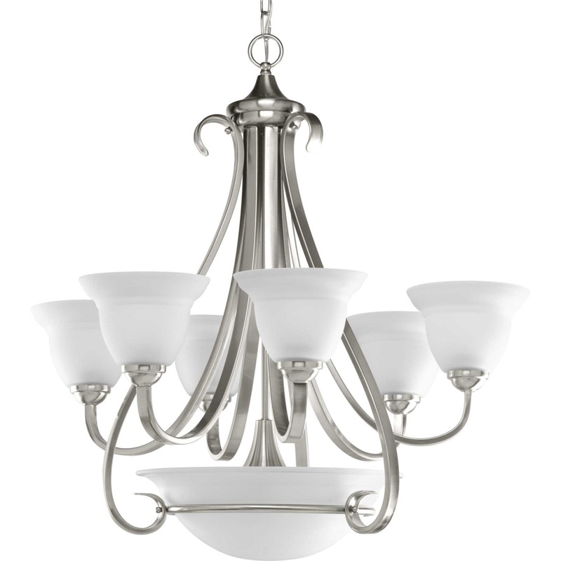 Torino 6-Light, 2-Tier Chandelier