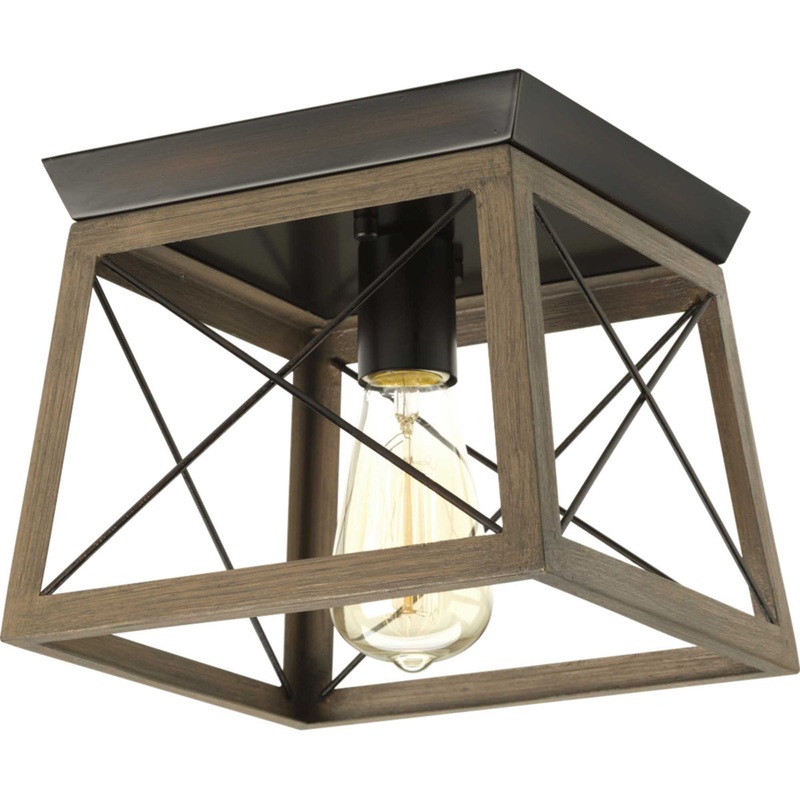 Briarwood 1-Light 9.50" Flush Mount