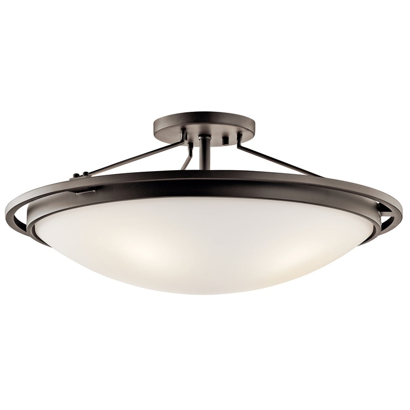 4-Light Semi-Flush Mount