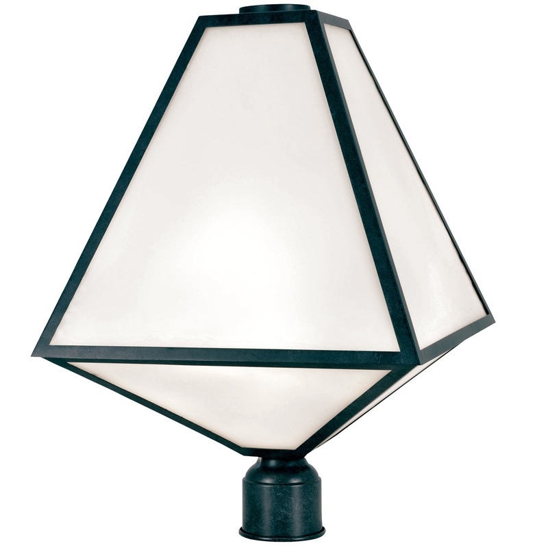 Glacier 3-Light Outdoor Post Lantern