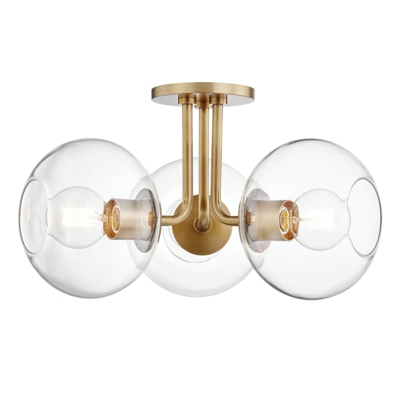 Margot 3-Light Semi-Flush Mount