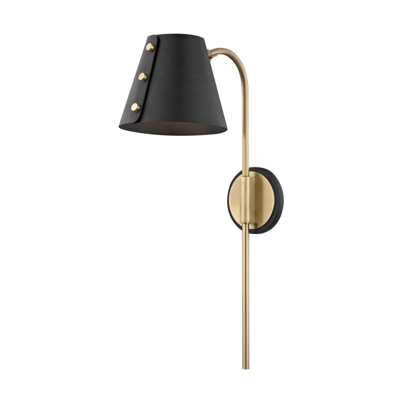 Meta 1-Light Wall Sconce with Plug