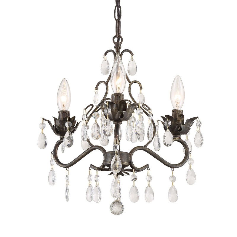 Paris Market 3-Light Mini-Chandelier