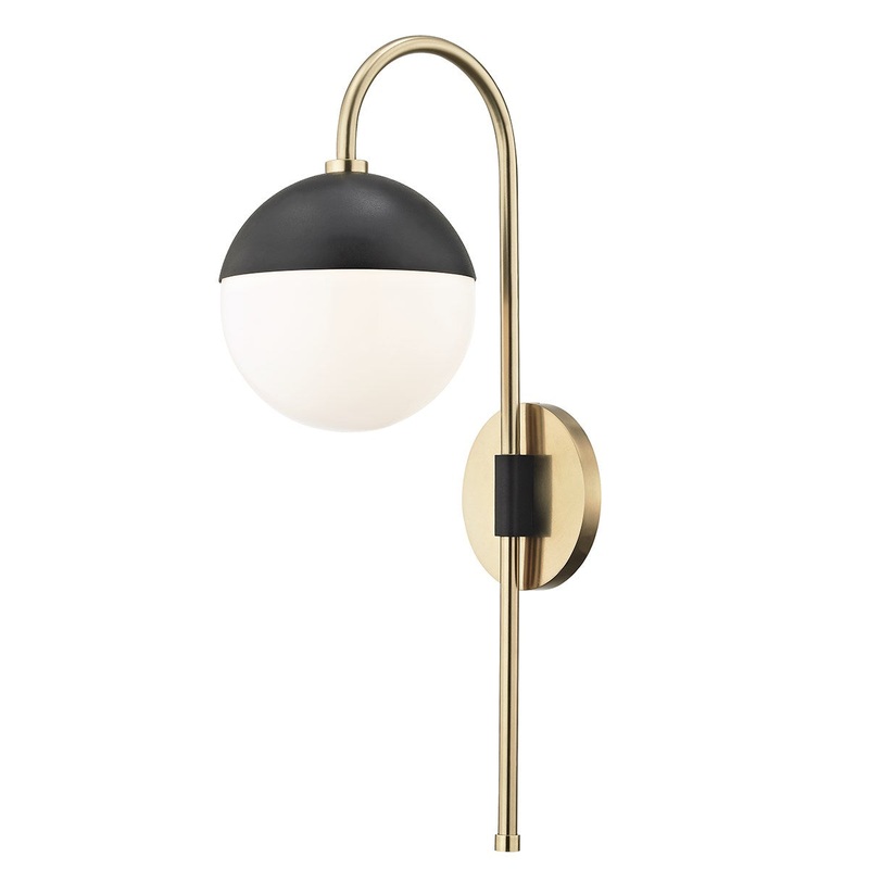 Renee 1-Light Wall Sconce with Plug