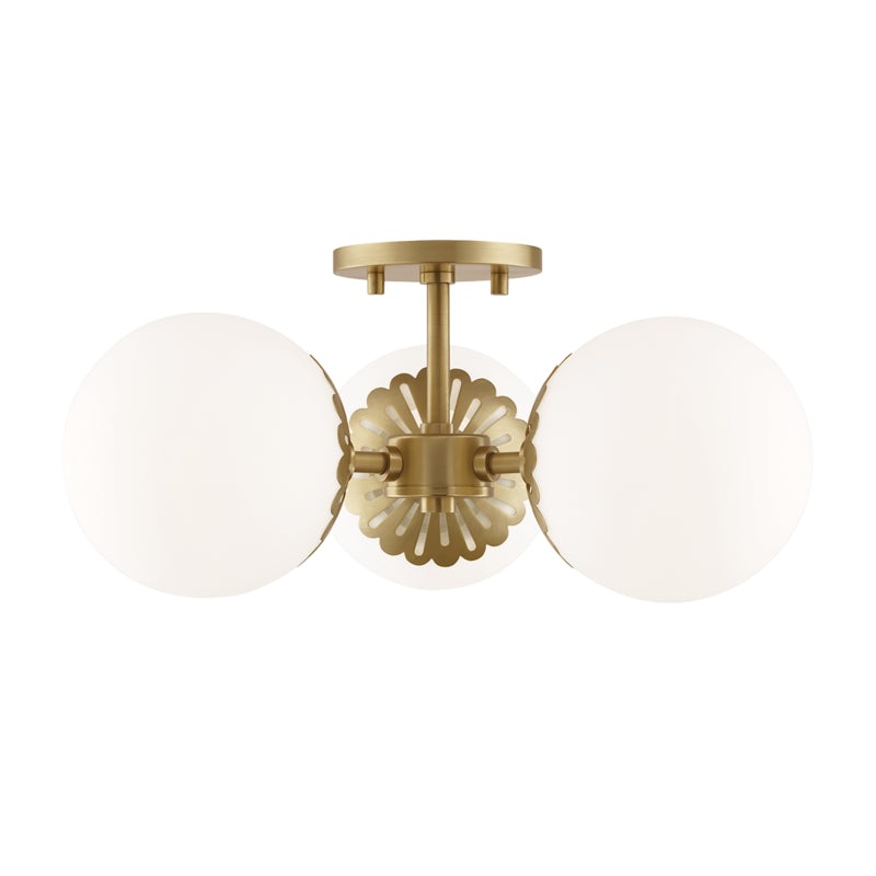 Paige 3-Light Semi-Flush Mount
