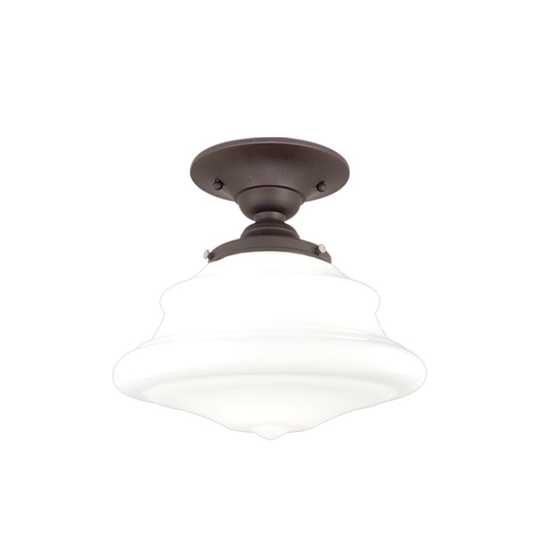 Petersburg 1-Light Semi-Flush Mount