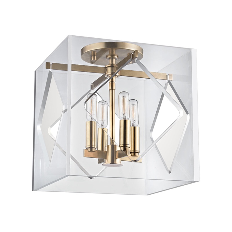 Travis 4-Light Flush Mount
