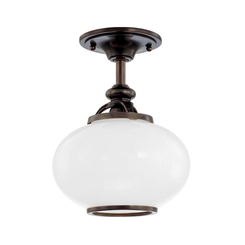 Canton 1-Light Semi-Flush Mount