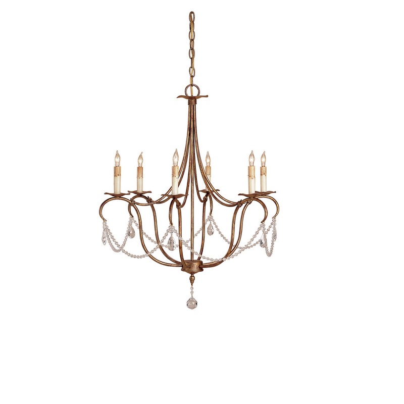 Crystal 6-Light Chandelier
