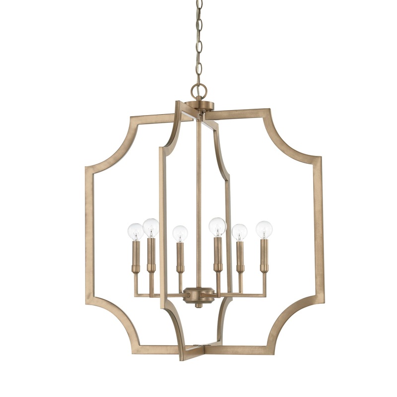 6-Light Foyer Chandelier