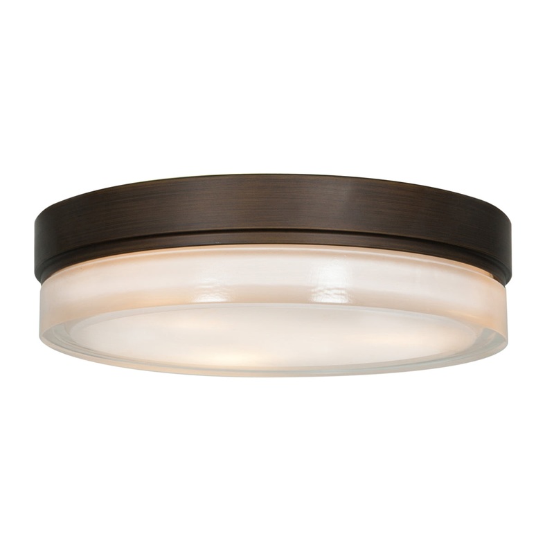 Solid (large) Dimmable LED Flush Mount