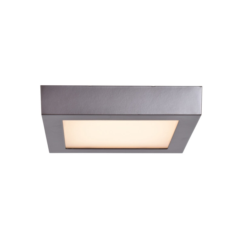 Strike 2.0 (small) Dimmable LED Square Flush Mount