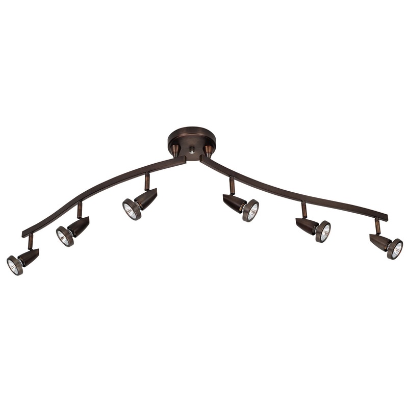 Mirage 6-Light Semi-Flush with Articulating Arms