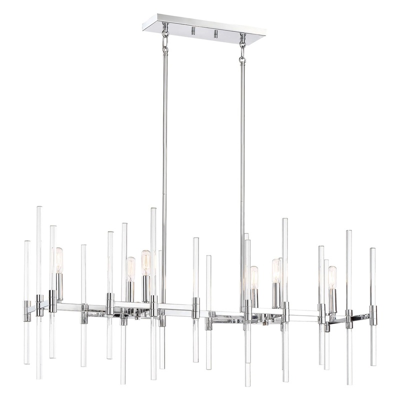 Pillar Island Fixture in Chrome