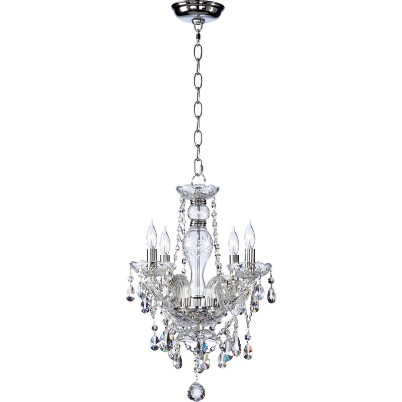 Bohemian Katerina Crystal 4-Light Chandelier