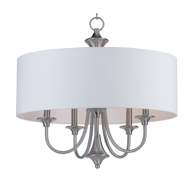 Bongo 5-Light Pendant in Satin Nickel