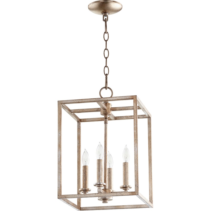 Cuboid Large Foyer 4-Light Chandelier
