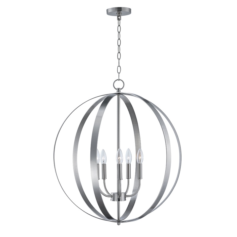 Provident 5-Light Chandelier in Satin Nickel