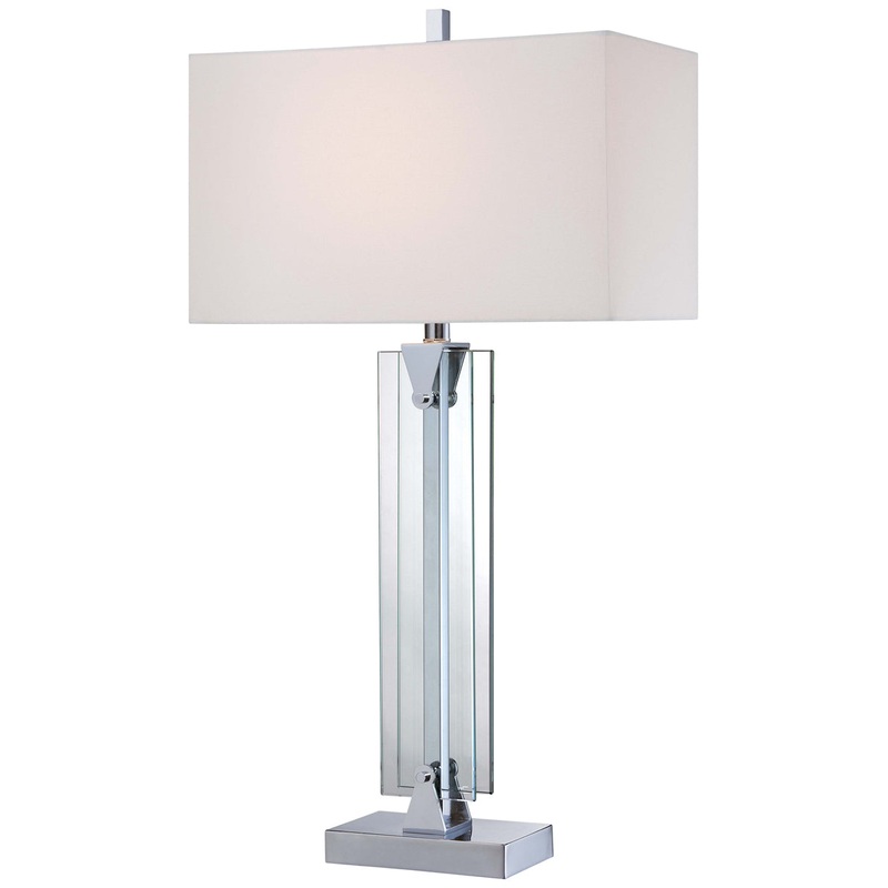 1-Light Table Lamp in Chrome