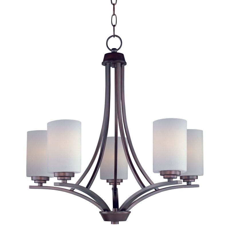 Deven 5-Light Chandelier in Oil Rubbed Bronze